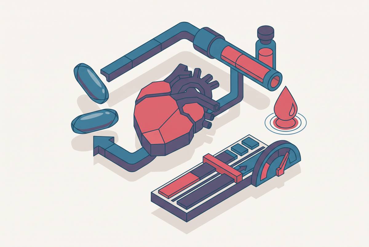 Cover illustration for “Omega-3 Index Testing in Cardiovascular Risk Assessment”