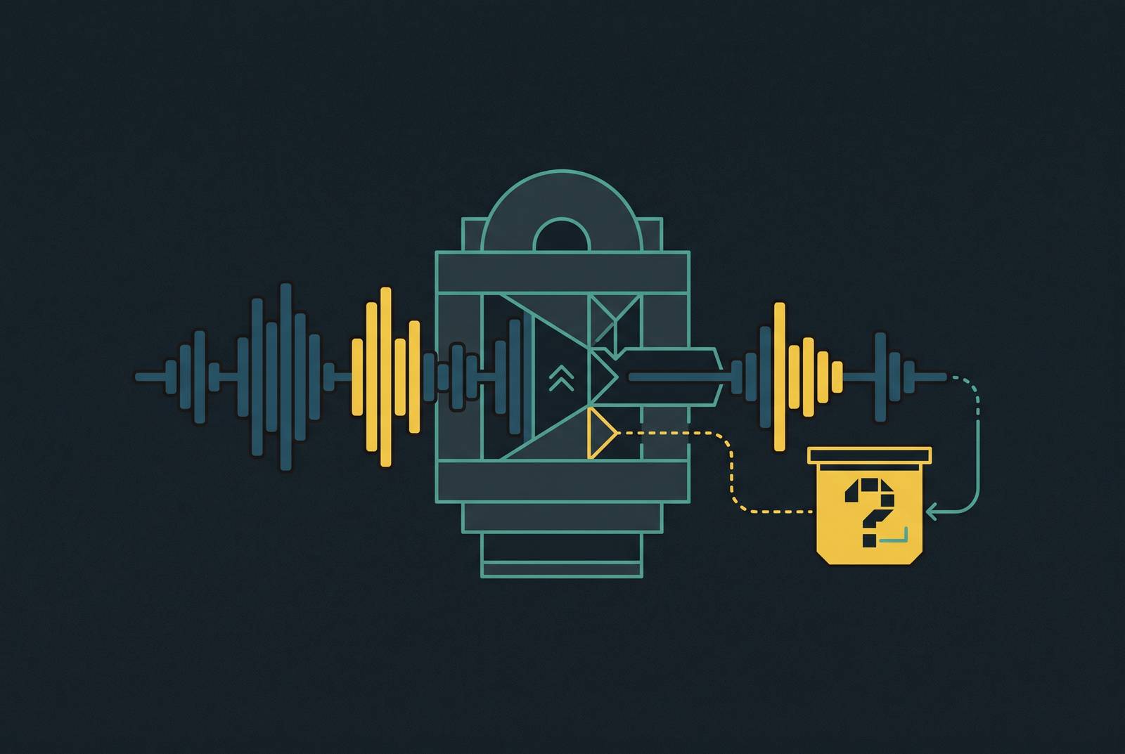 Cover illustration for “Transcription Confidence Scores and Error Handling in Production”