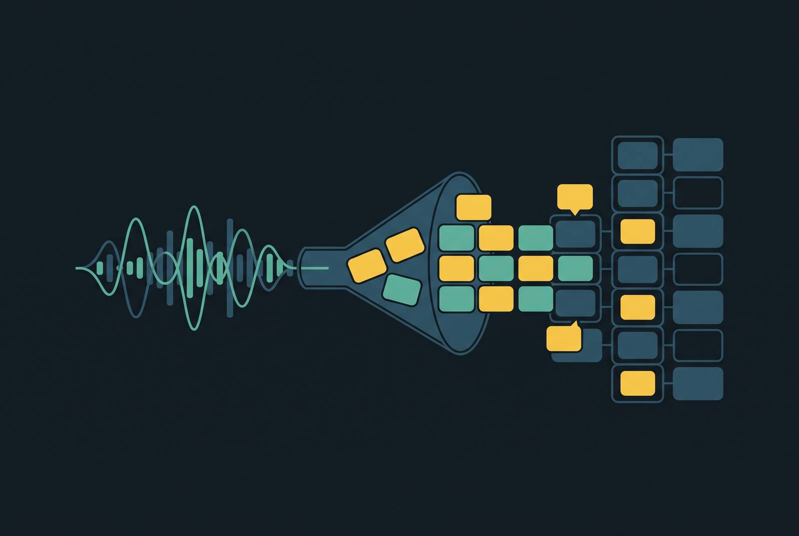 Cover illustration for “Custom Vocabulary and Domain Adaptation in Transcription APIs”