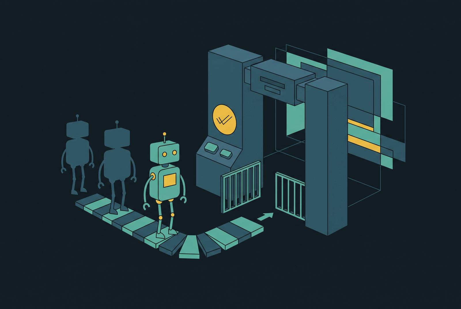 Cover illustration for “Bot Admission and Waiting Room Handling in Enterprise Meetings”