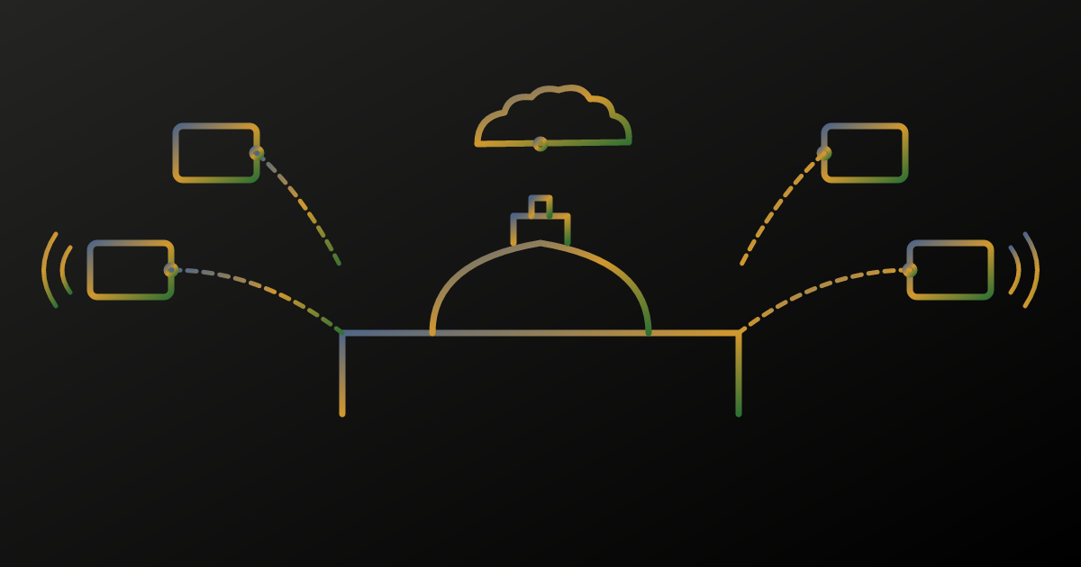 Cover illustration for “Edge Computing Applications in Government Operations”