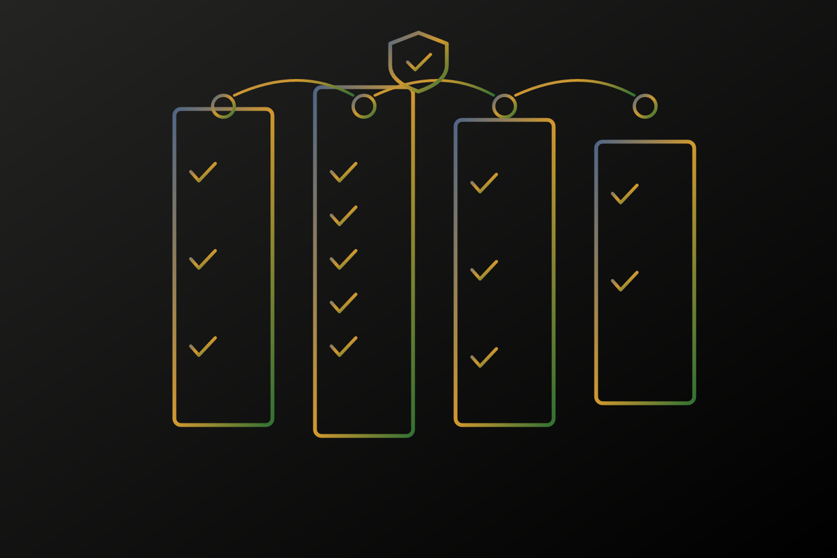 Cover illustration for “Information Governance Framework Comparison for State CIOs”