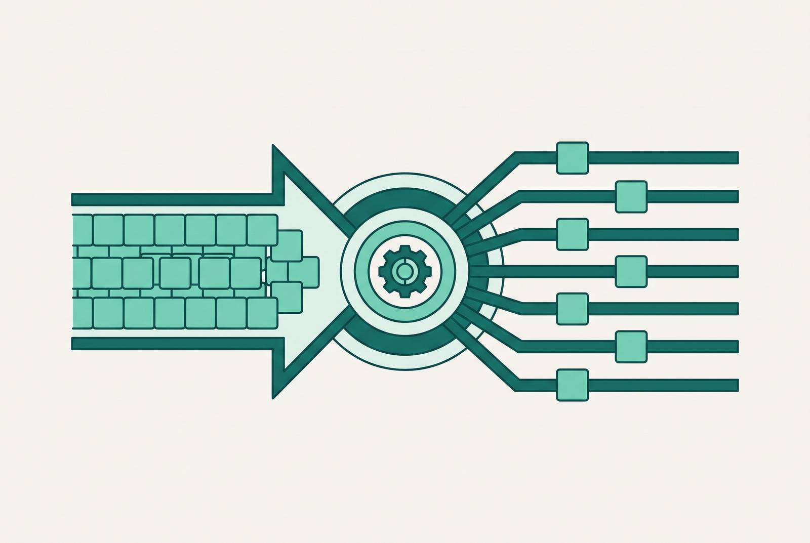 Cover illustration for “Batch payments versus individual rails: choosing settlement infrastructure for high-volume international payouts”