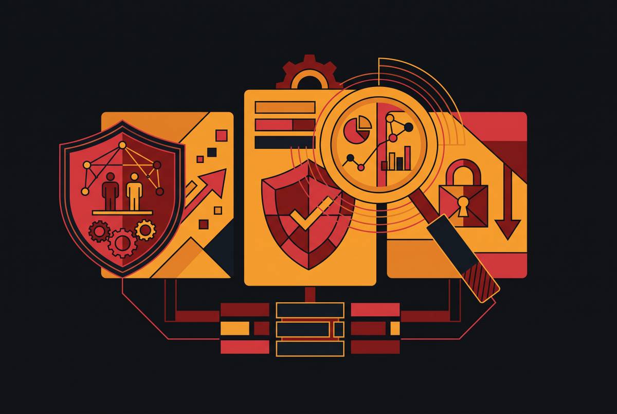 Cover illustration for “GRC Platforms Compared for Mid-Market IT Risk Teams”