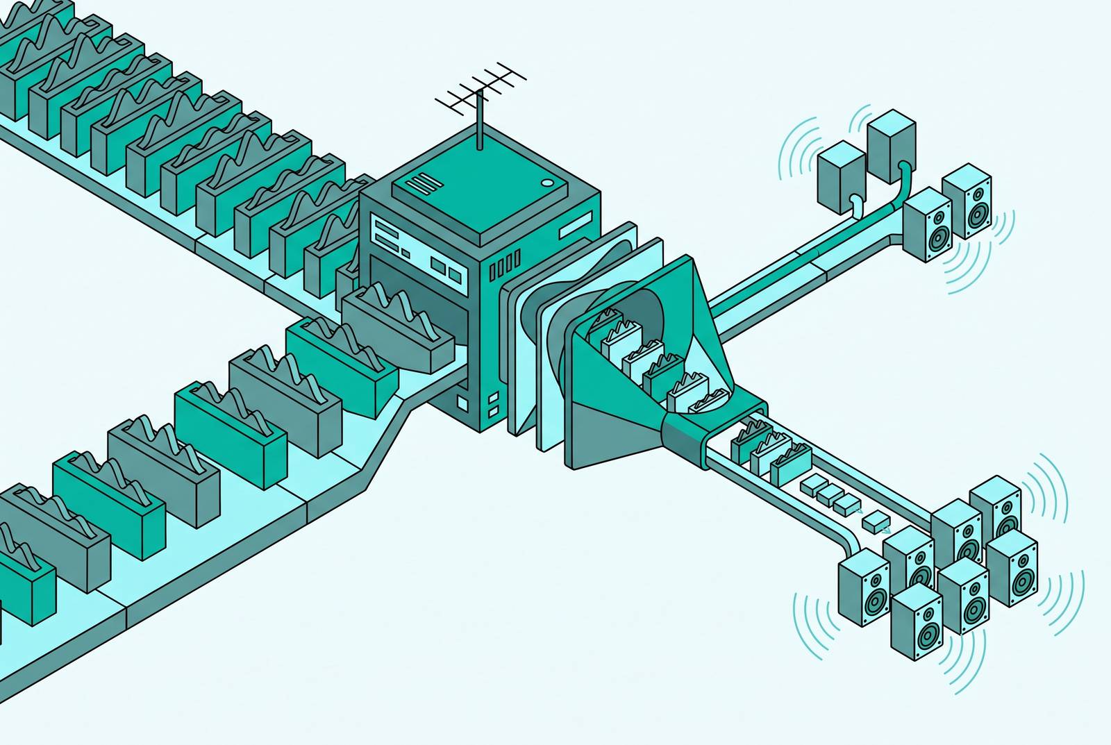 Cover illustration for “Streaming TTS Cost Optimization for High-Volume Applications”