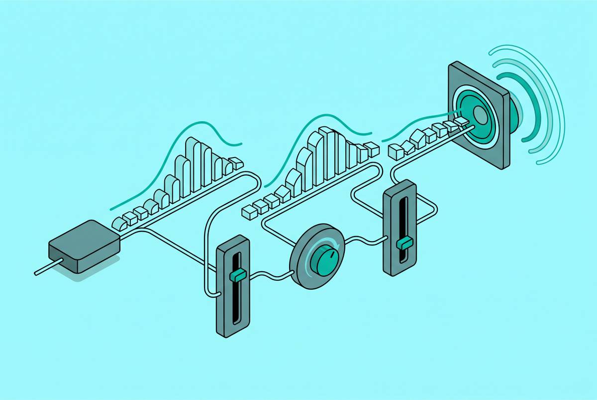 Cover illustration for “Prosody Control in Streaming TTS for Conversational Applications”