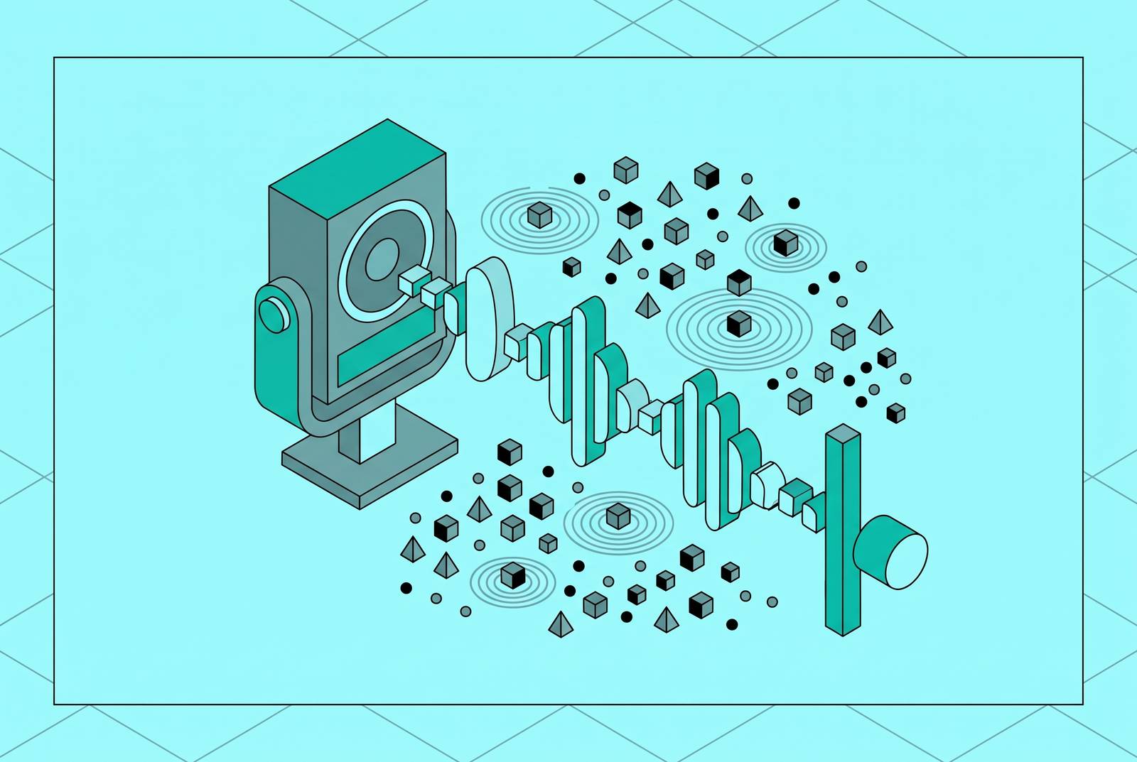 Cover illustration for “End-of-Utterance Detection Accuracy in Noisy Environments”