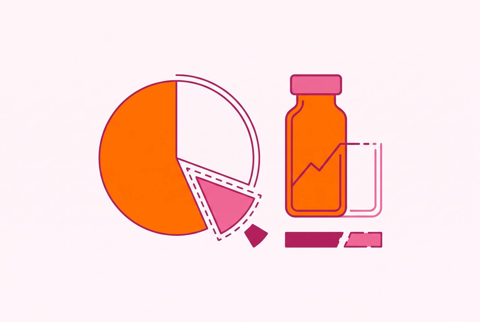 Cover illustration for “The Gender Data Gap in Clinical Trials”