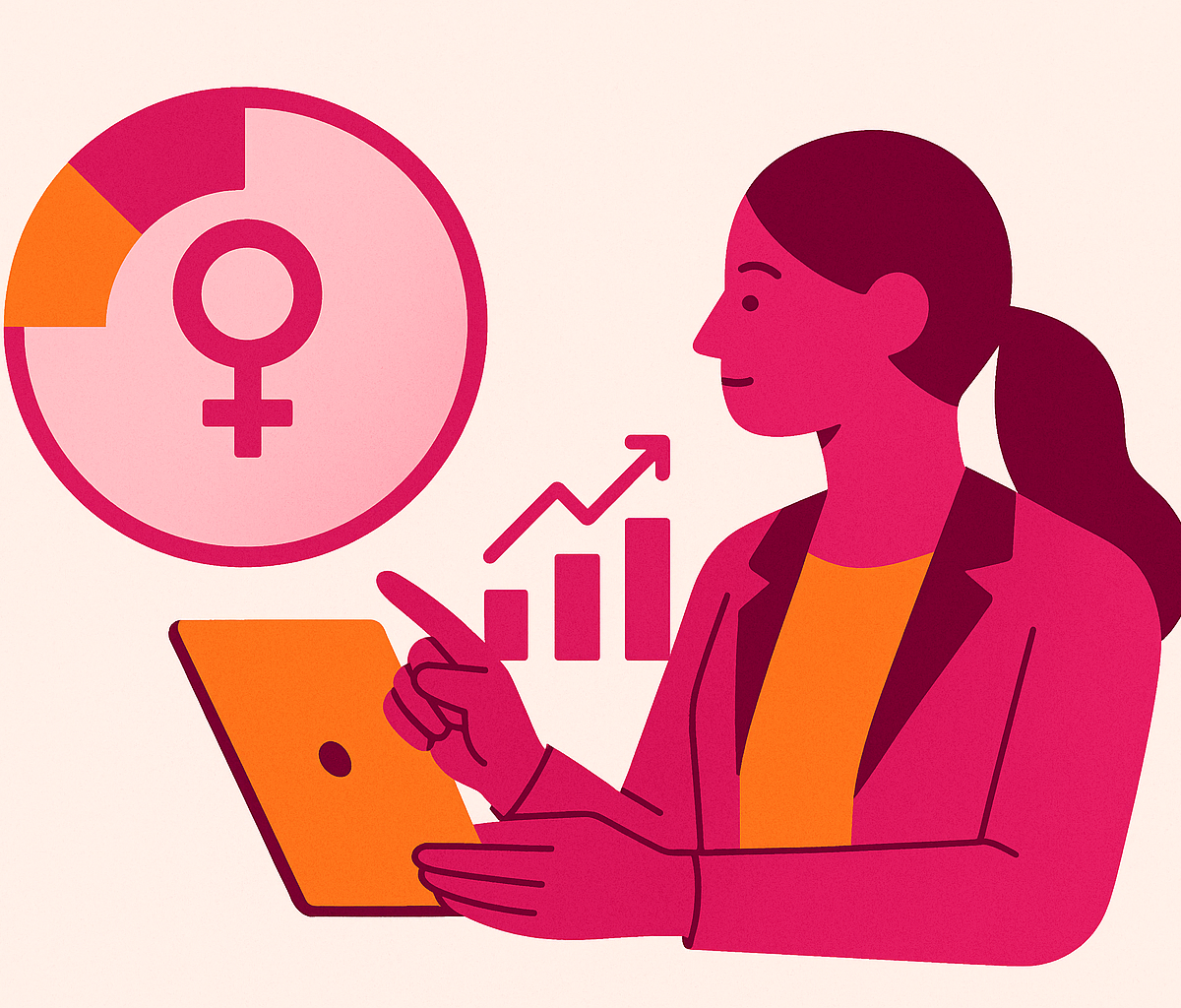 Cover illustration for “Investor Criteria for FemTech Seed and Series A Rounds”