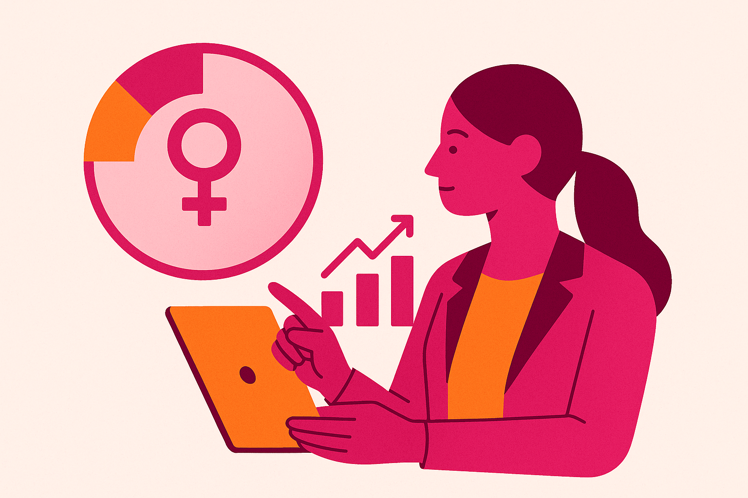 Cover illustration for “Investor Criteria for FemTech Seed and Series A Rounds”