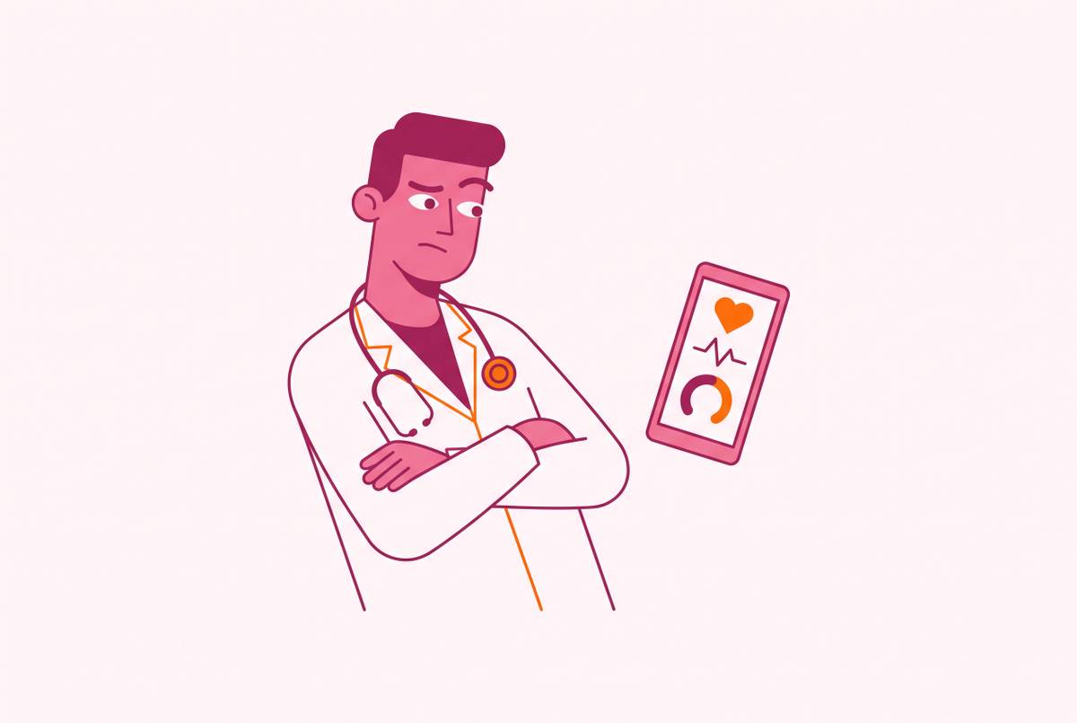 Cover illustration for “Physician Skepticism Toward FemTech and Its Marketing Implications”