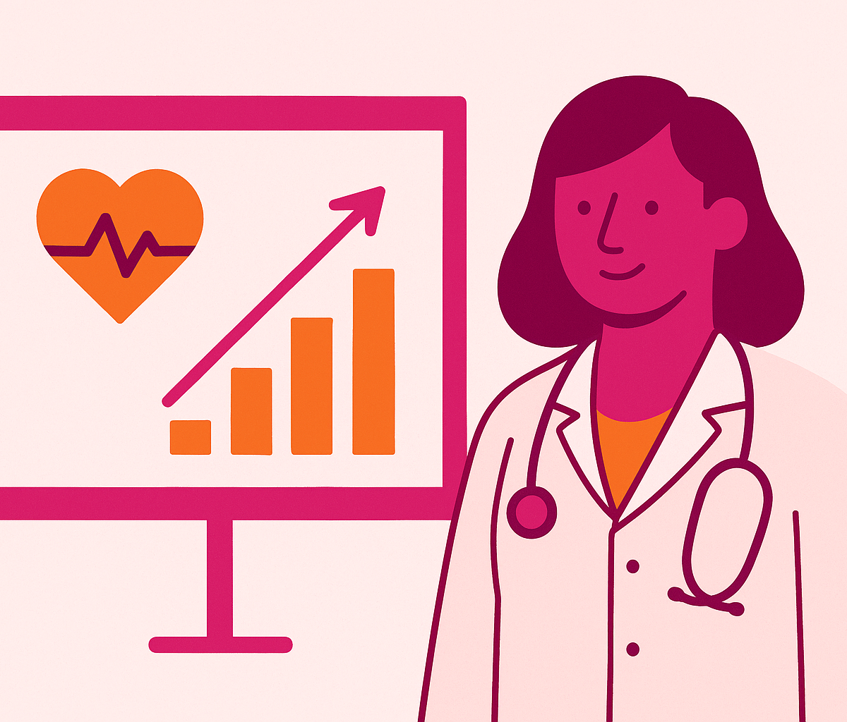 Cover illustration for “Healthcare Marketing Examples with Measurable Patient Outcomes”