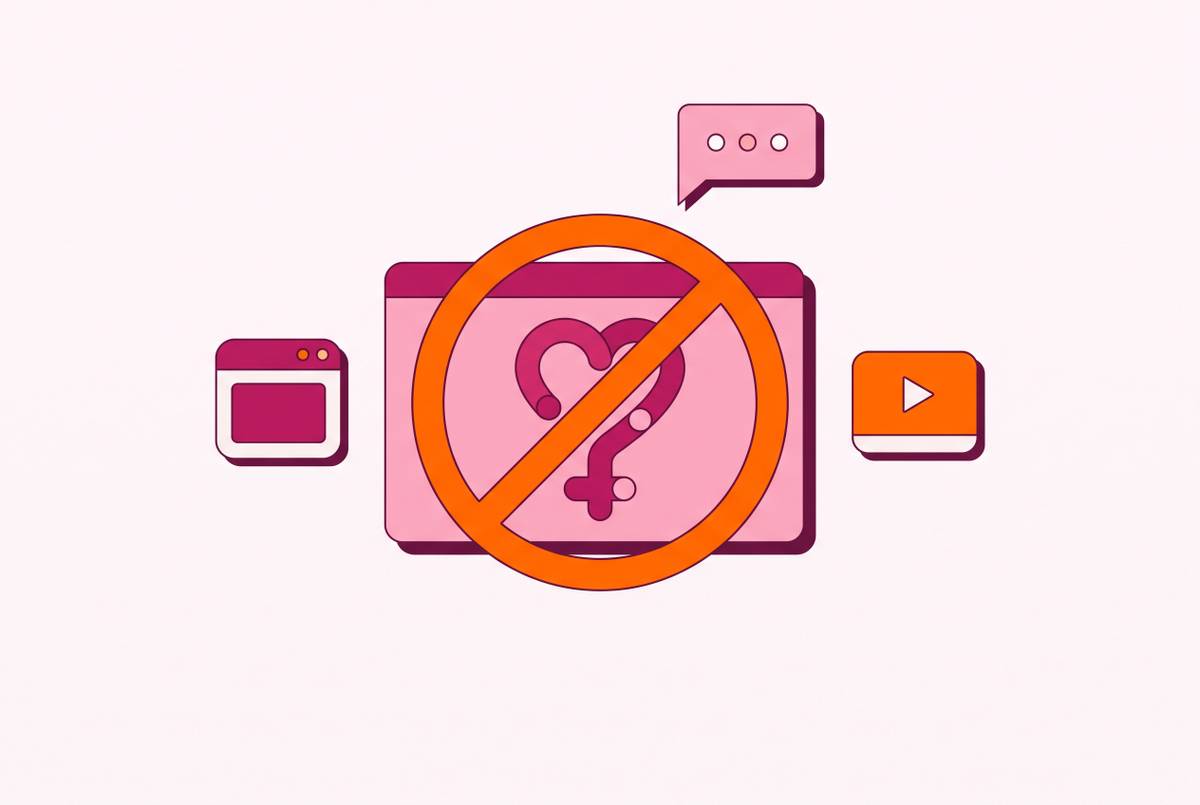 Cover illustration for “Taboo Topics Limiting FemTech Advertising on Major Platforms”