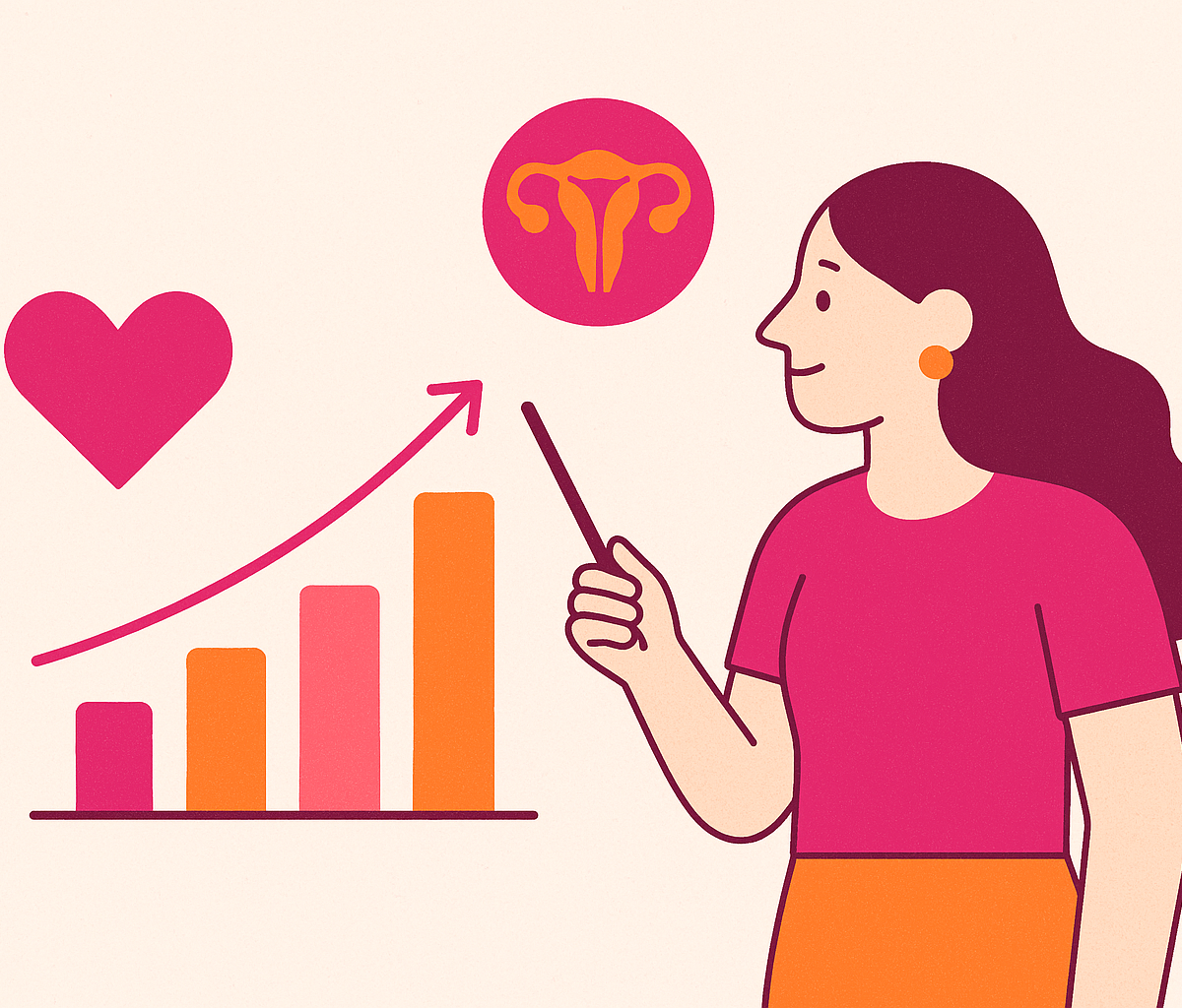 Cover illustration for “Top FemTech Companies by Funding and Reach”