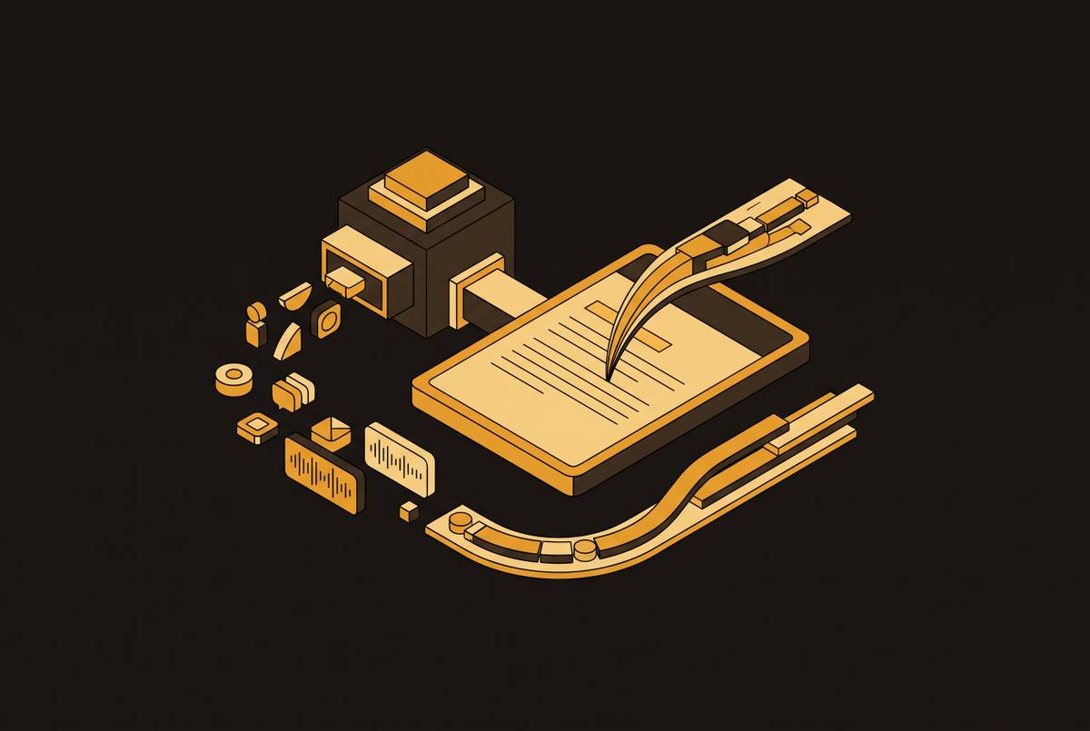 Cover illustration for “Brand Voice Training in AI Writing Platforms”
