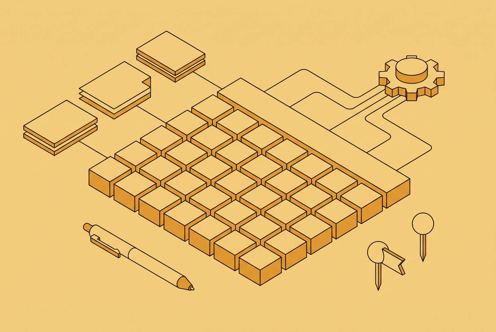 Cover illustration for “AI Editorial Calendar Tools for Content Teams”