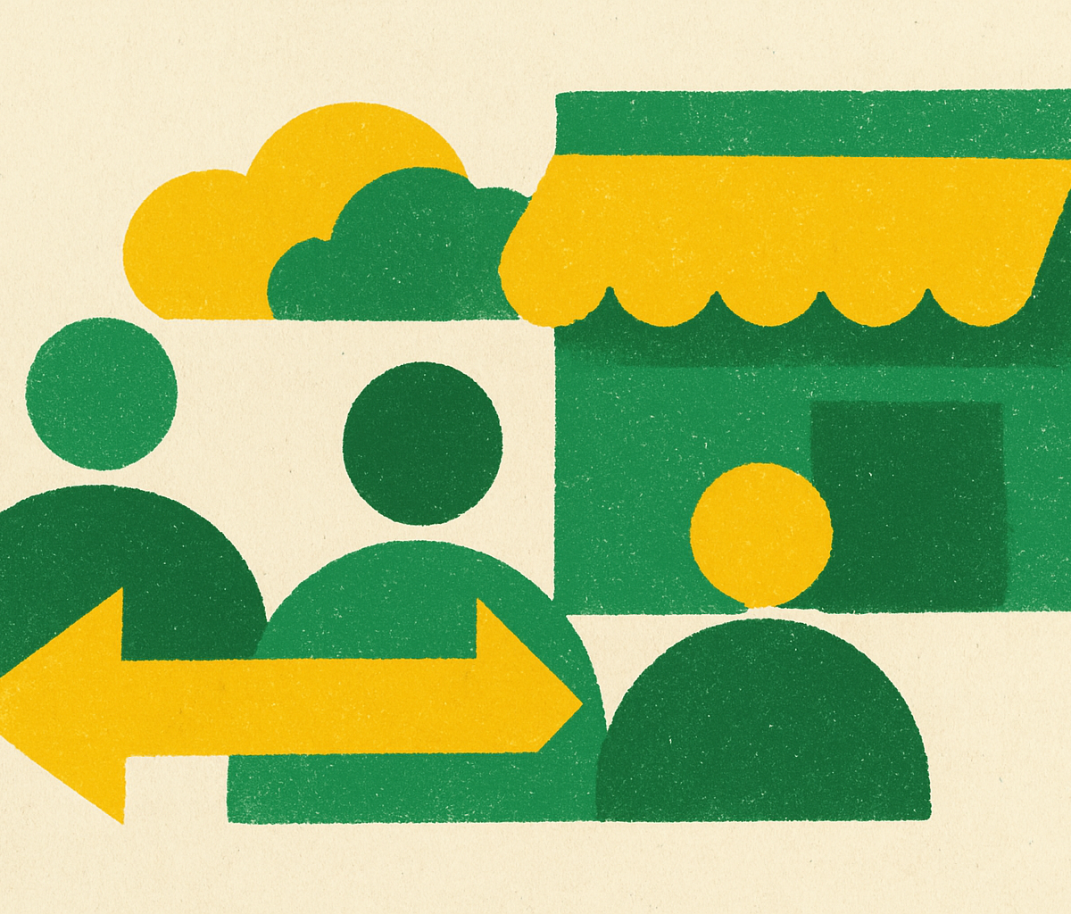 Cover illustration for “Horizontal Marketplace Business Model Fundamentals”