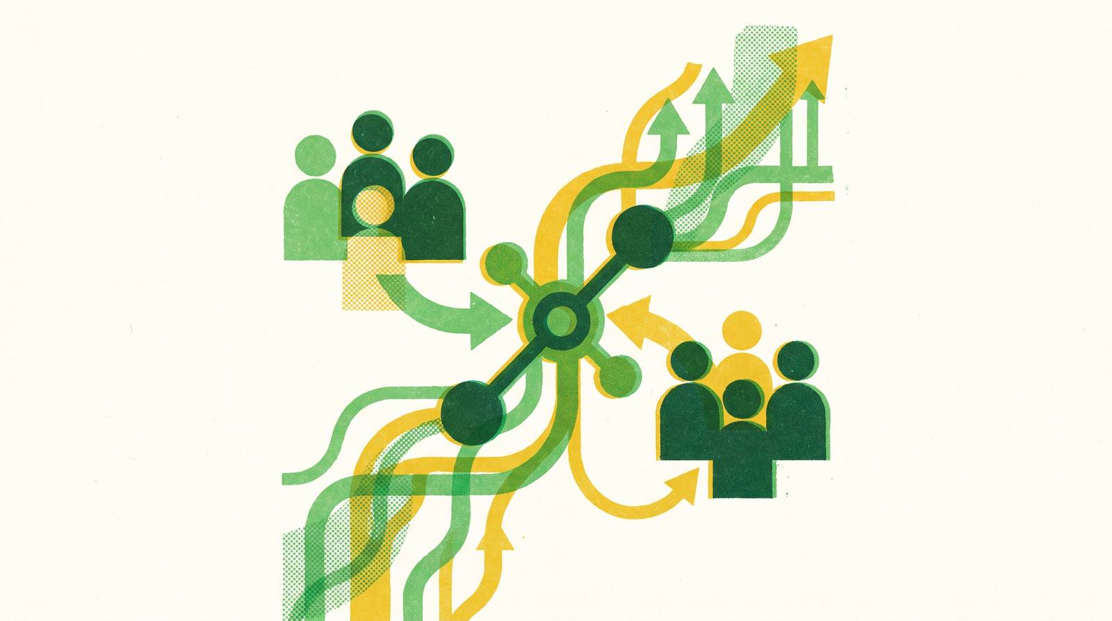 Cover illustration for “SaaS Marketing Strategies Adapted for Two-Sided Platforms”