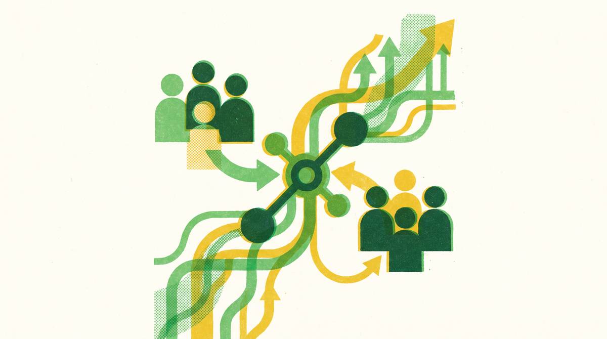 Cover illustration for “SaaS Marketing Strategies Adapted for Two-Sided Platforms”
