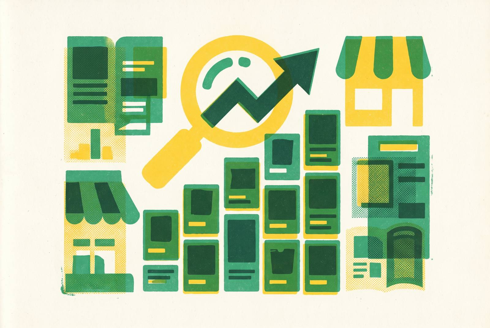 Cover illustration for “SEO Strategy for Vertical Marketplace Category Pages”