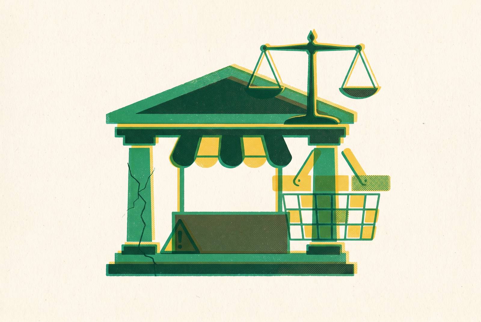 Cover illustration for “Legal Services Marketplaces and Unauthorized Practice Risks”