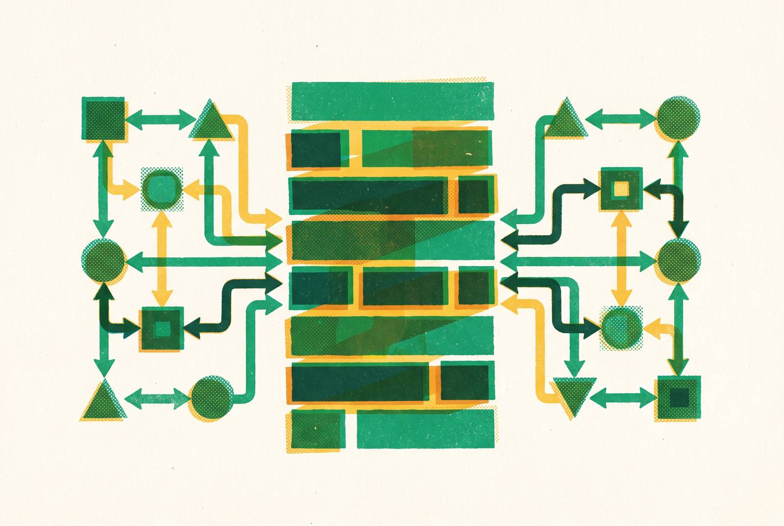 Cover illustration for “Vertical SaaS Plus Marketplace Business Models”