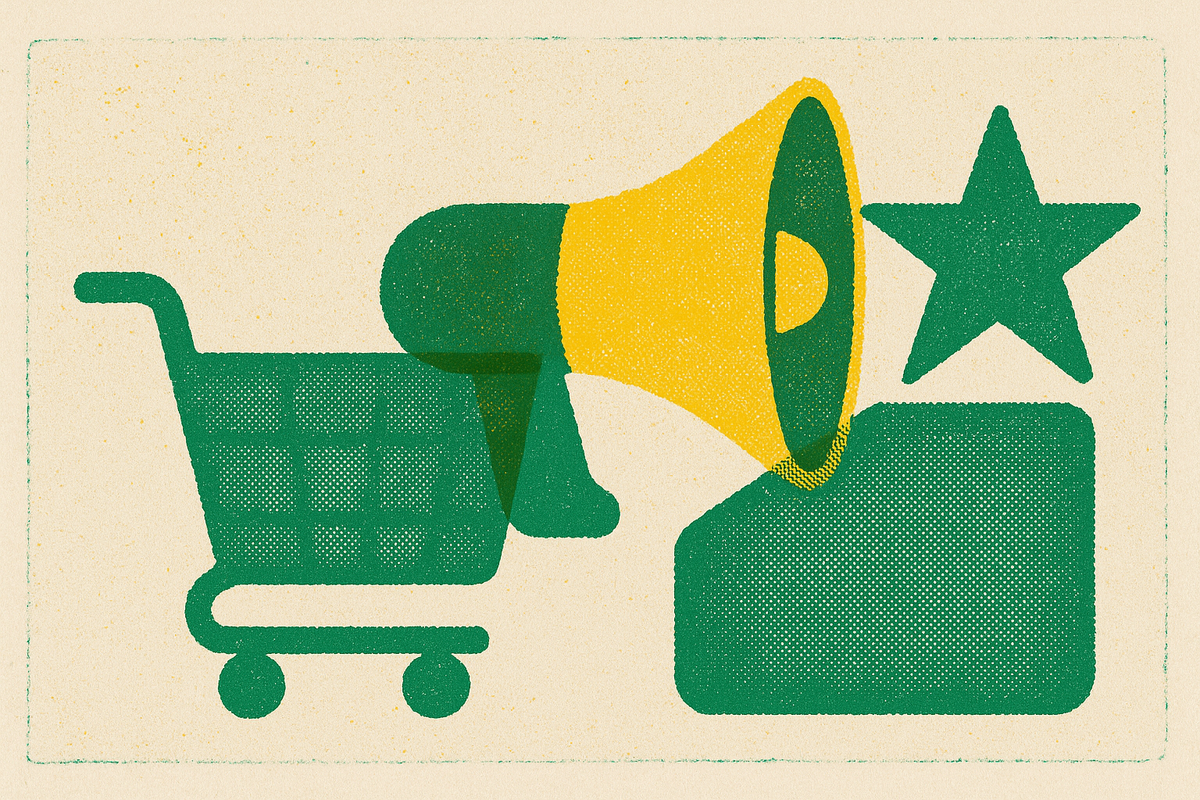 Cover illustration for “Brand Advertising Products in Horizontal Marketplaces”
