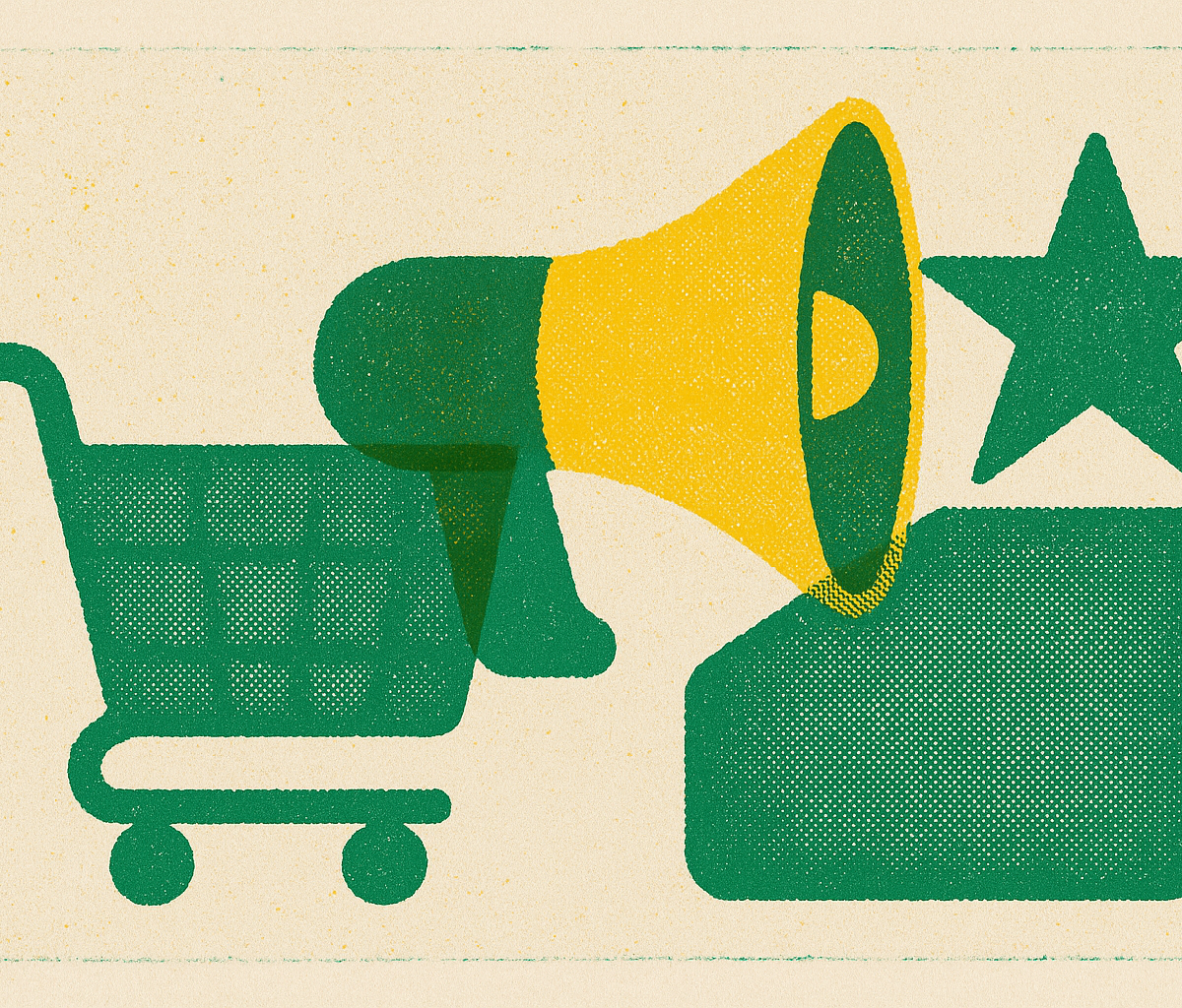 Cover illustration for “Brand Advertising Products in Horizontal Marketplaces”