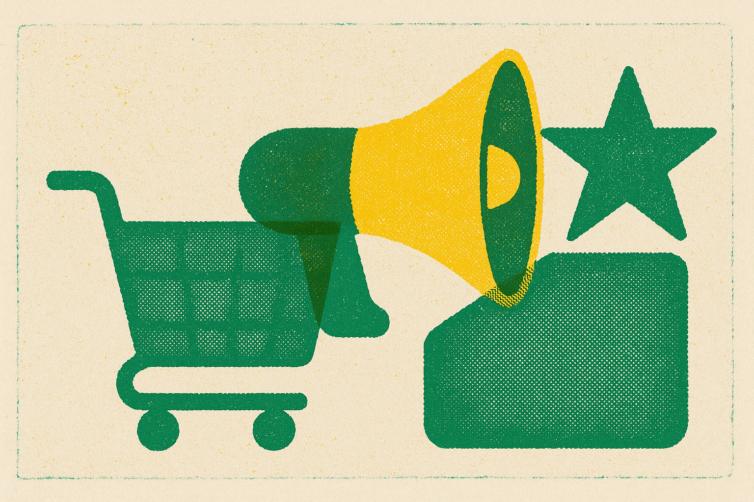 Cover illustration for “Brand Advertising Products in Horizontal Marketplaces”