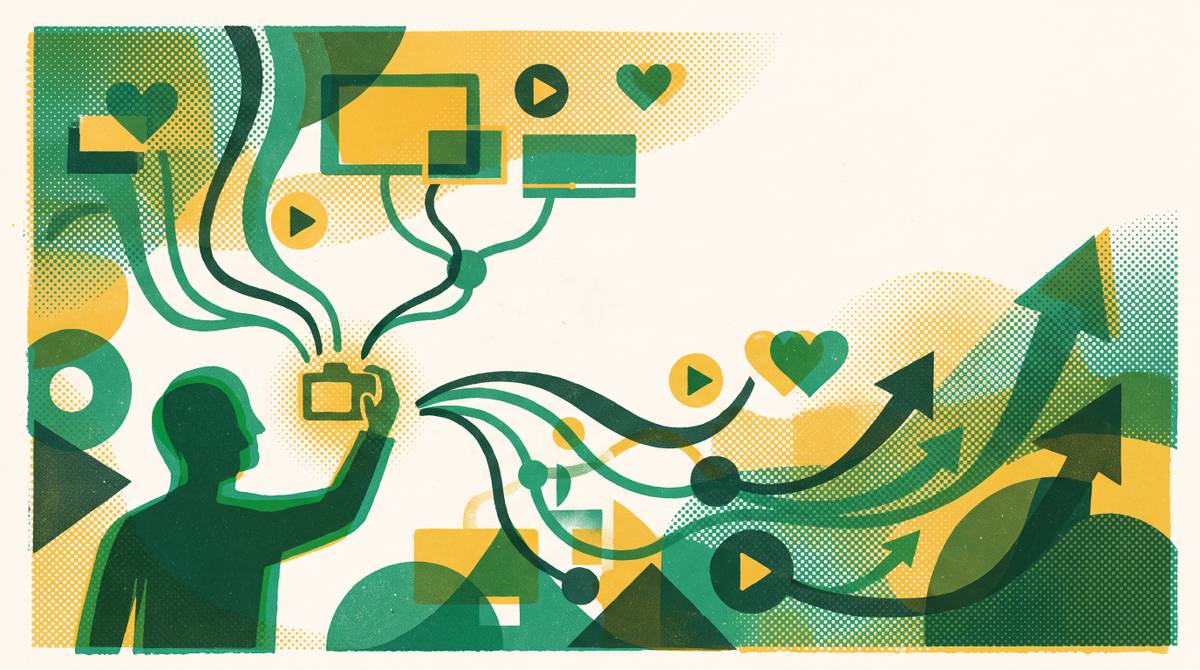 Cover illustration for “Creator Economy Trends Shaping Platform Strategy in 2025”