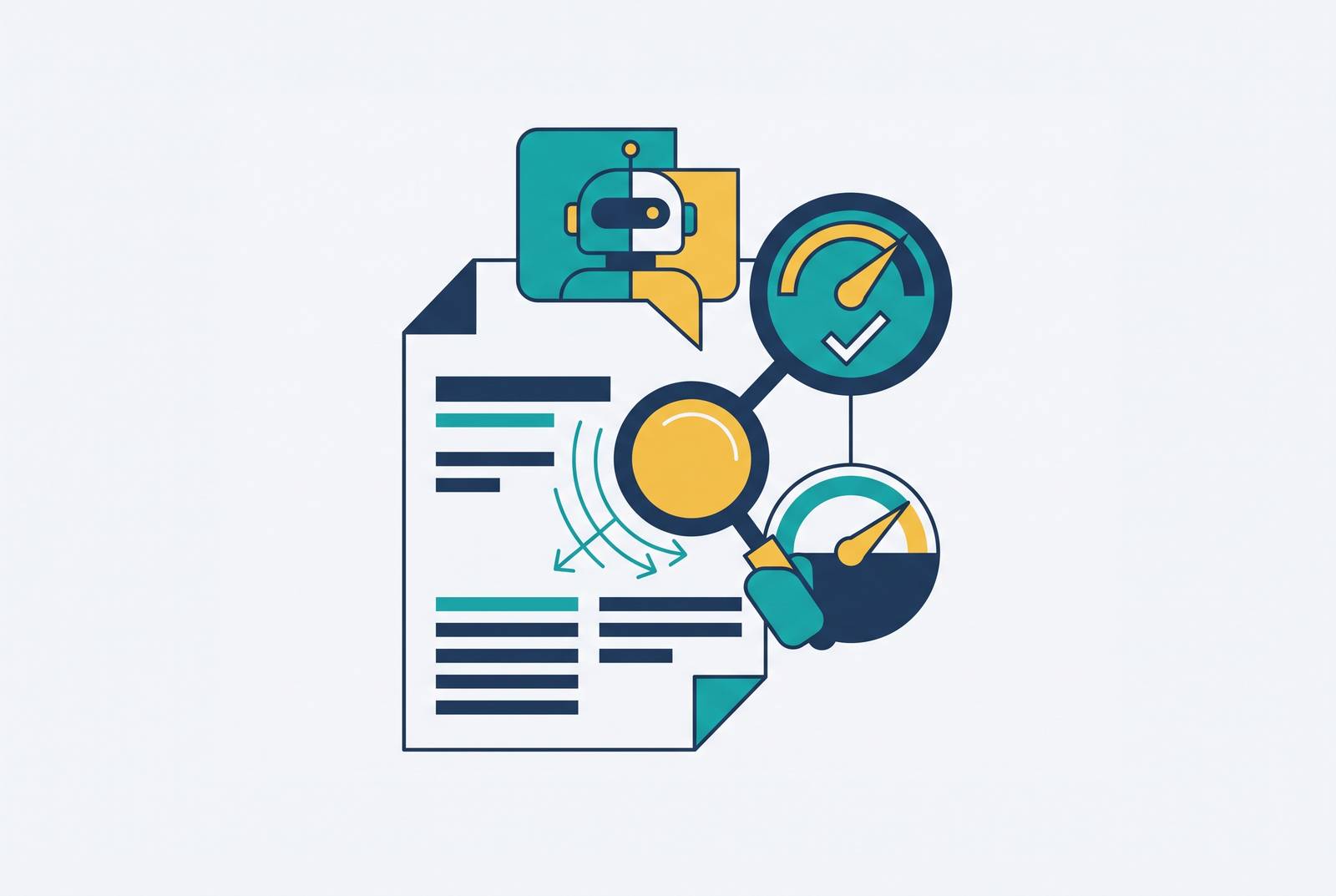 Cover illustration for “Using AI Assistants to Stress-Test Content Before Publishing”