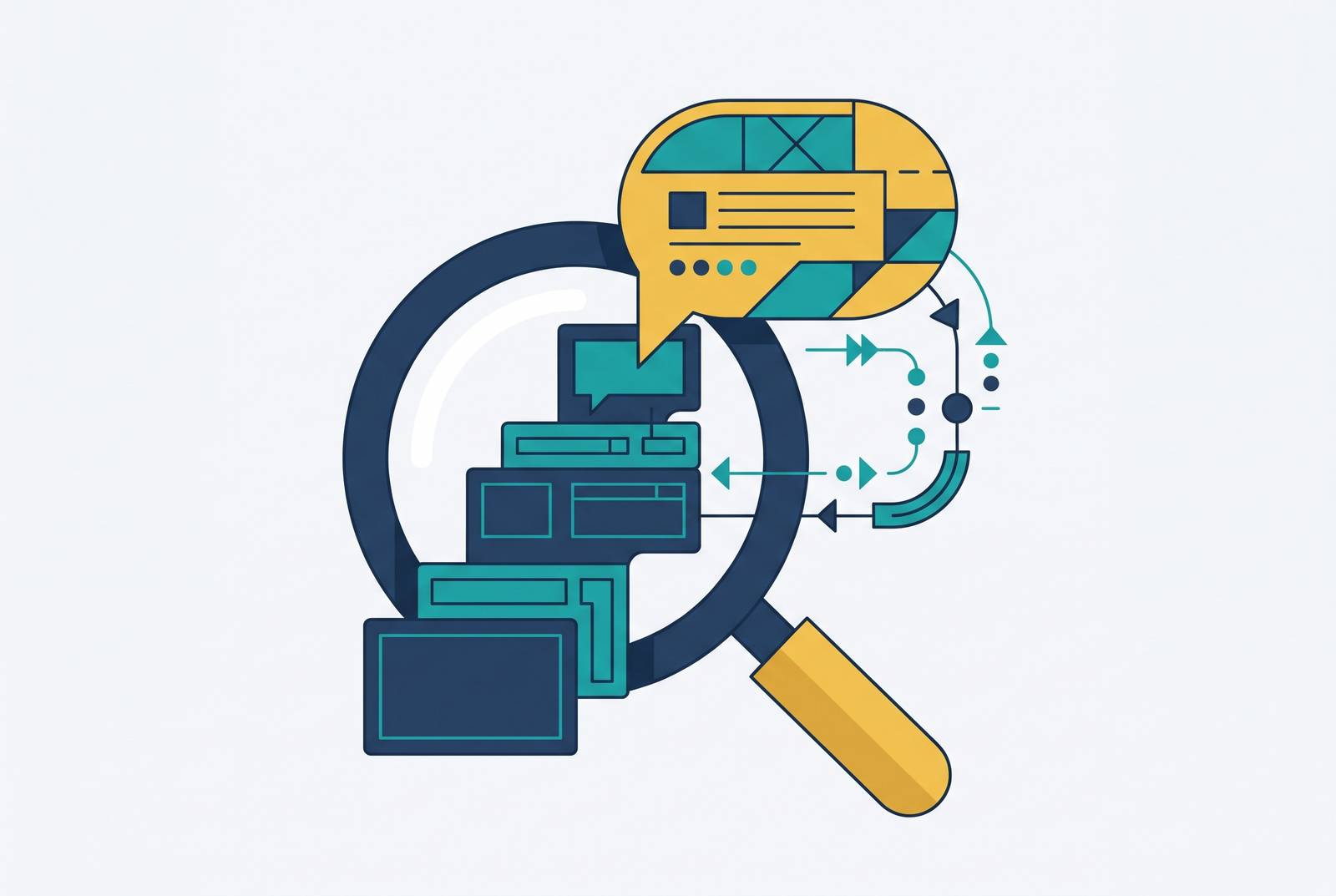 Cover illustration for “Prompt Engineering Techniques for Content Research Teams”