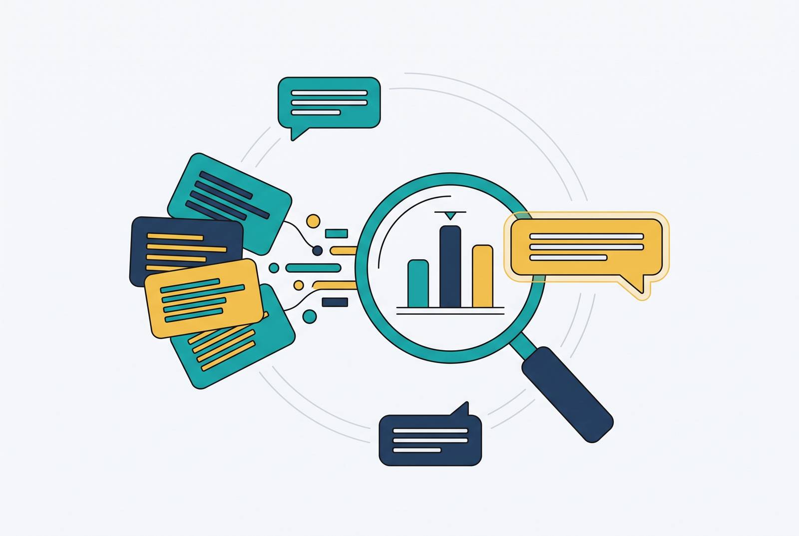 Cover illustration for “Designing a prompt set that actually measures brand visibility in AI answers”