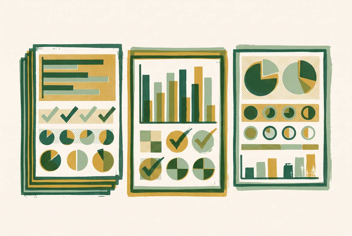 Cover illustration for “Corporate Sustainability Reporting Standards Compared”