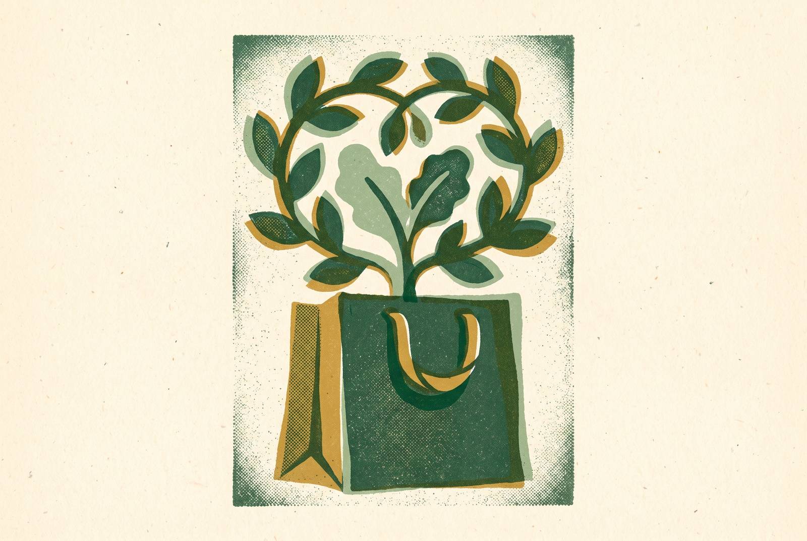 Cover illustration for “The Green Marketing Mix in Practice”