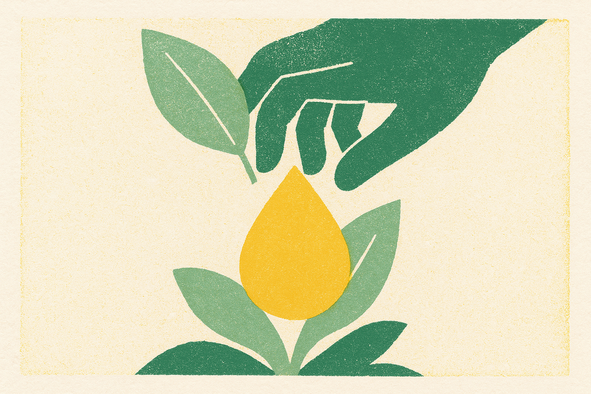 Cover illustration for “Greenwashing Risks and How to Avoid Them”
