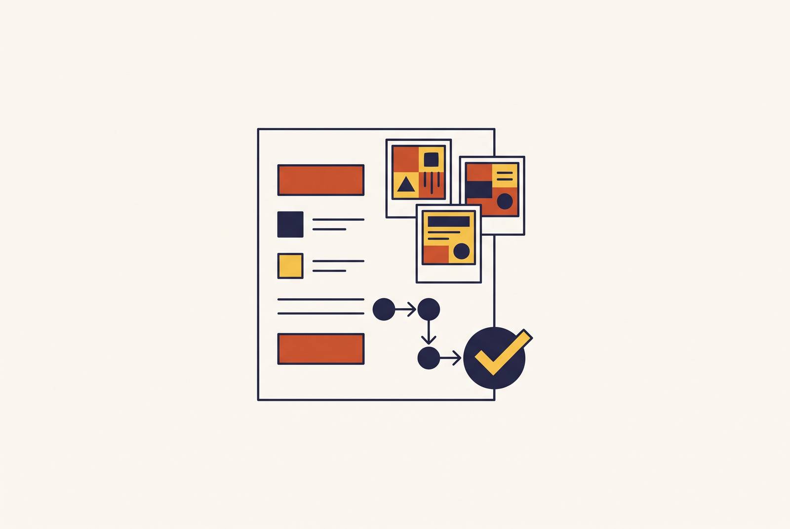 Cover illustration for “Writing a design brief your designer can actually act on: scope, references, and the approval path”