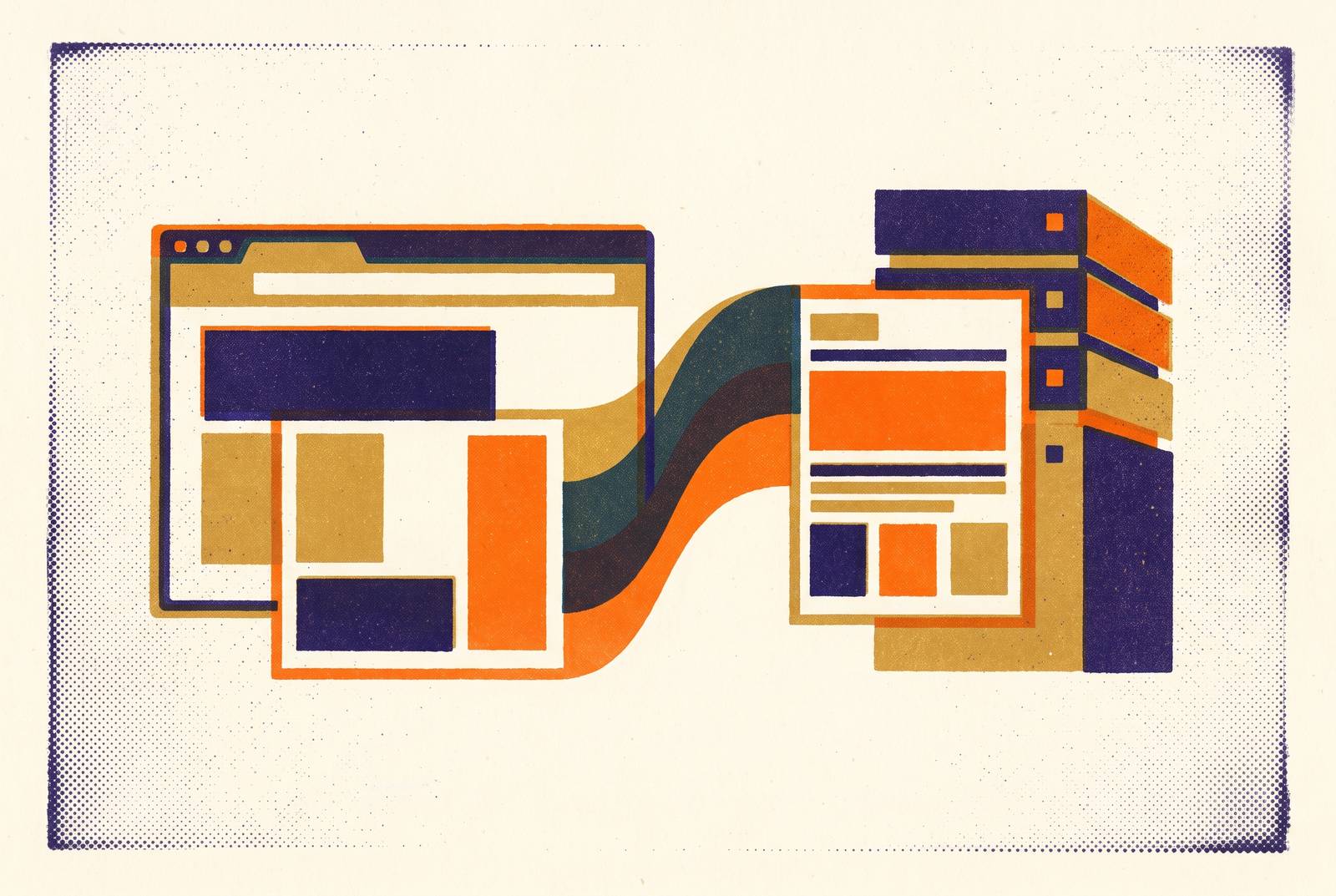 Cover illustration for “Headless Browser Rendering vs Server-Side Rendering”