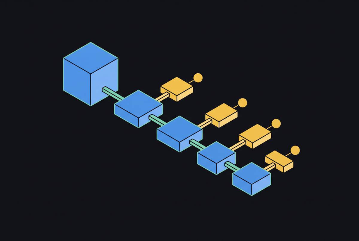 Cover illustration for “Process Reward Models for Multi-Step Reasoning”