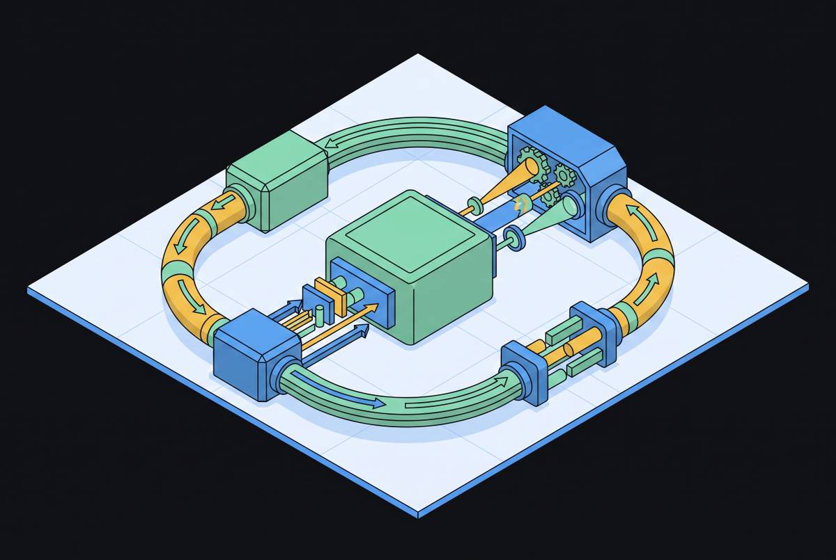 Cover illustration for “Constitutional AI Self-Critique Loop Mechanics”