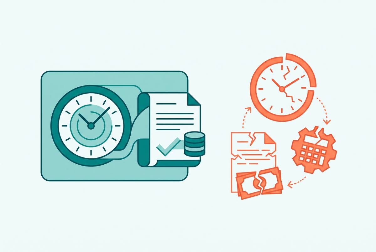 Cover illustration for “Payroll Software With Built-In Time Tracking vs Separate Tools”