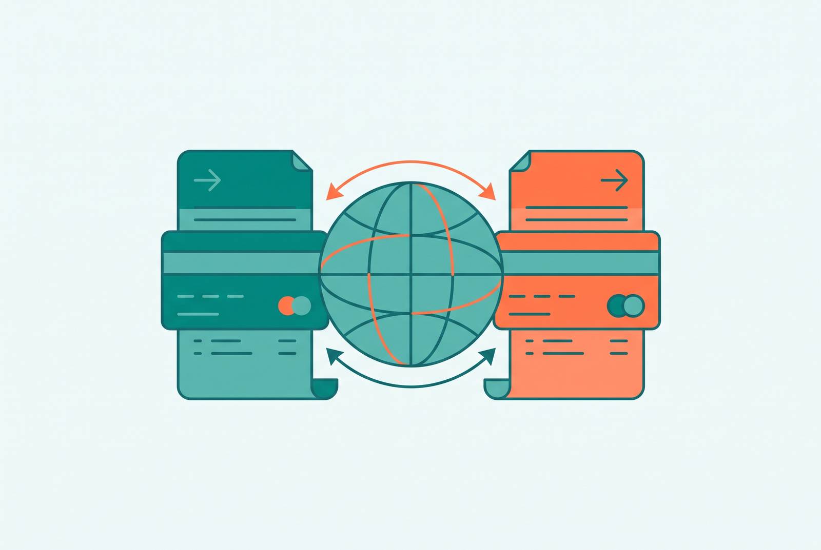 Cover illustration for “Deel vs Remote for International Contractor Payroll”