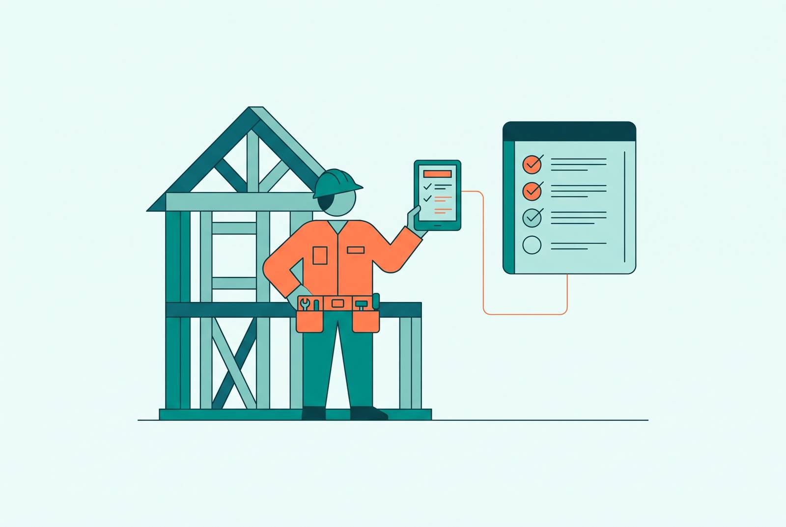 Cover illustration for “Best Payroll Software for Construction and Field Service Companies”