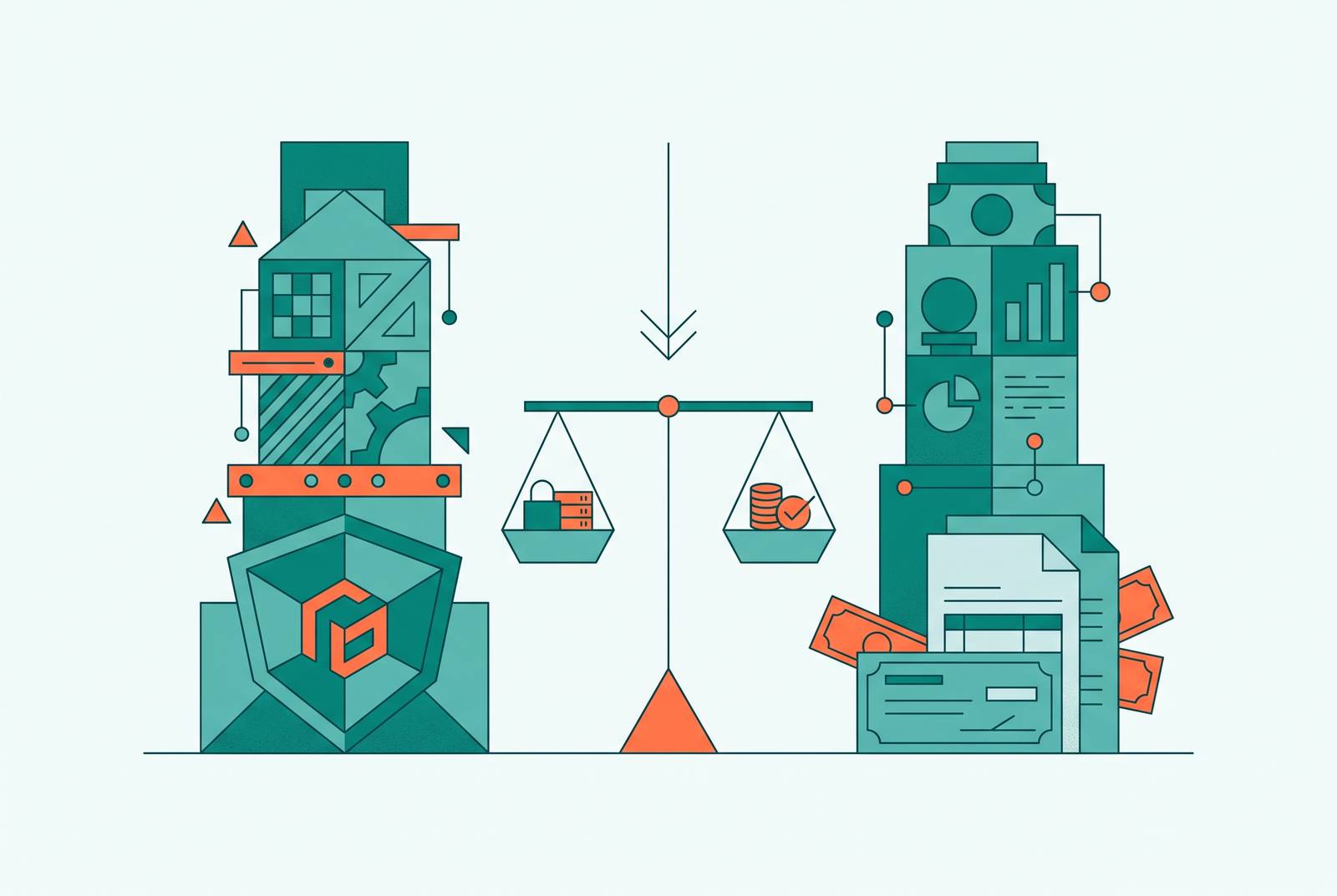 Cover illustration for “Paychex vs ADP for Mid-Market Payroll and Compliance”