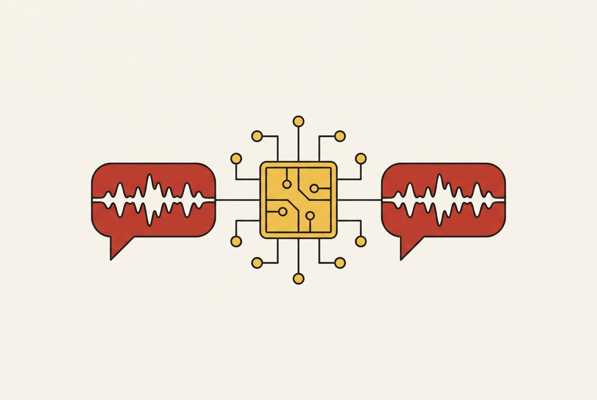 Cover illustration for “Maintaining Brand Voice in AI-Generated Content”
