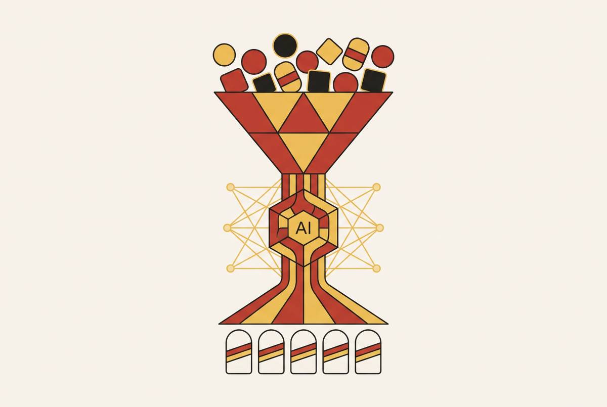 Cover illustration for “AI Personalization for Lead Conversion in B2B Marketing”