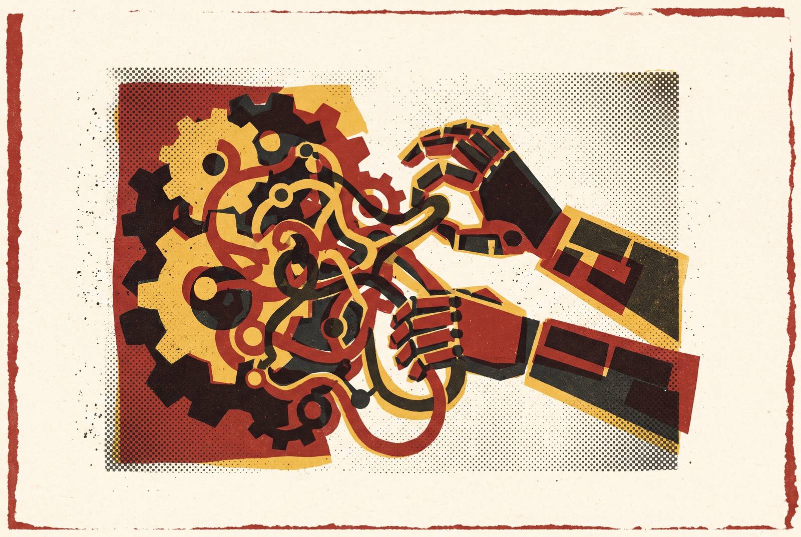 Cover illustration for “AI Adoption Challenges for Marketing Organizations”