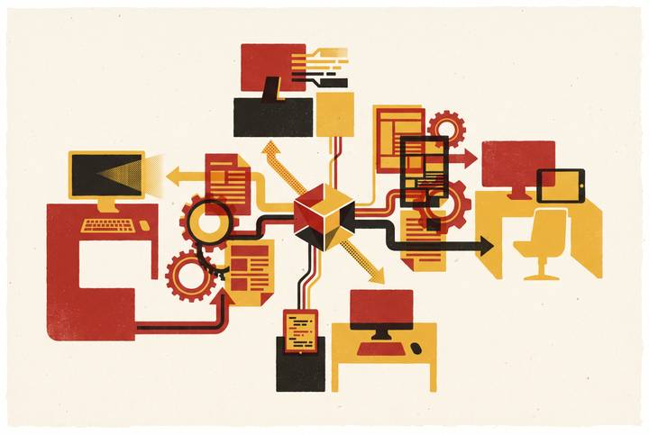 Cover illustration for “Model Context Protocol Impact on Content Team Workflows”