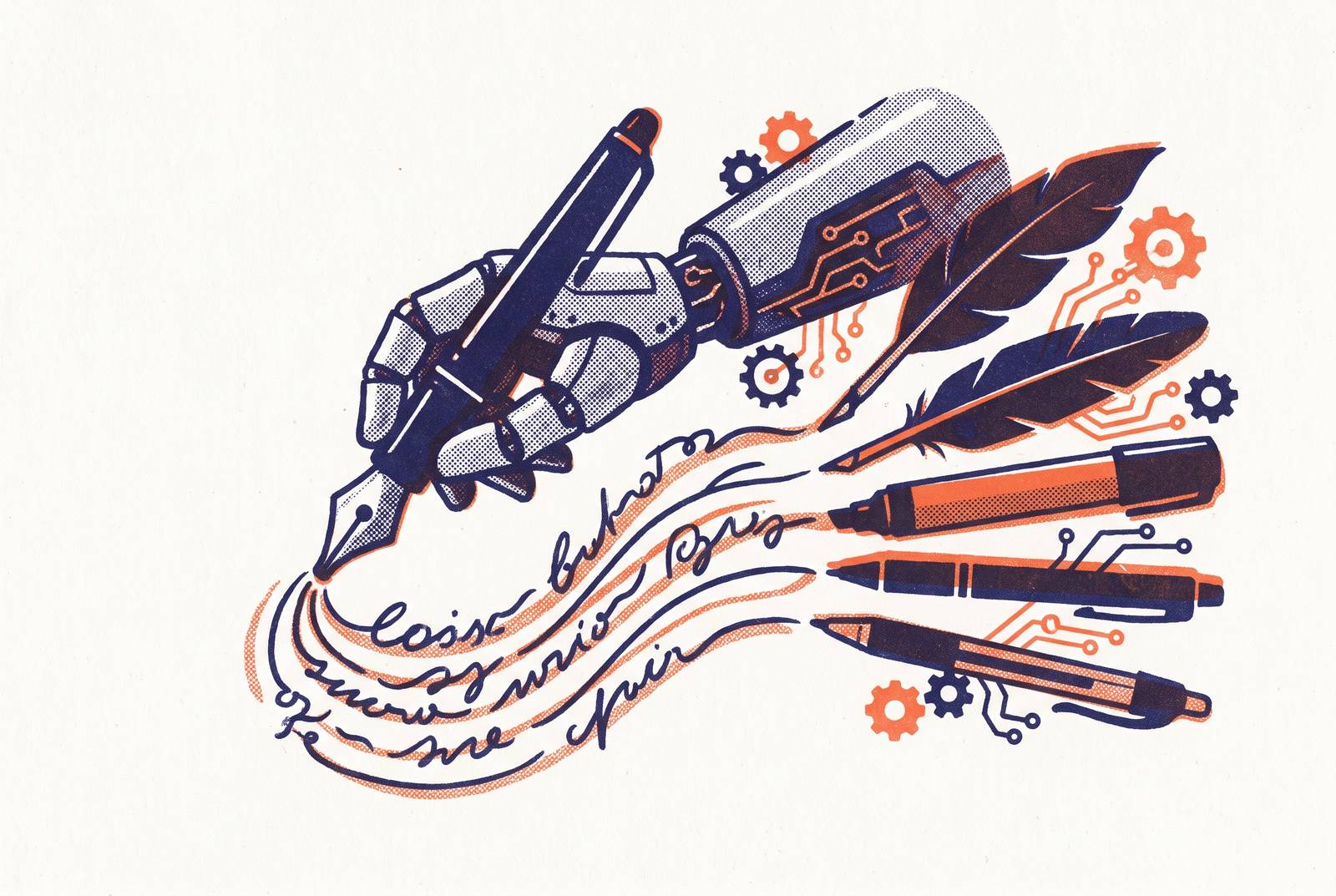 Cover illustration for “AI Writing Tools Compared for Marketing Teams”