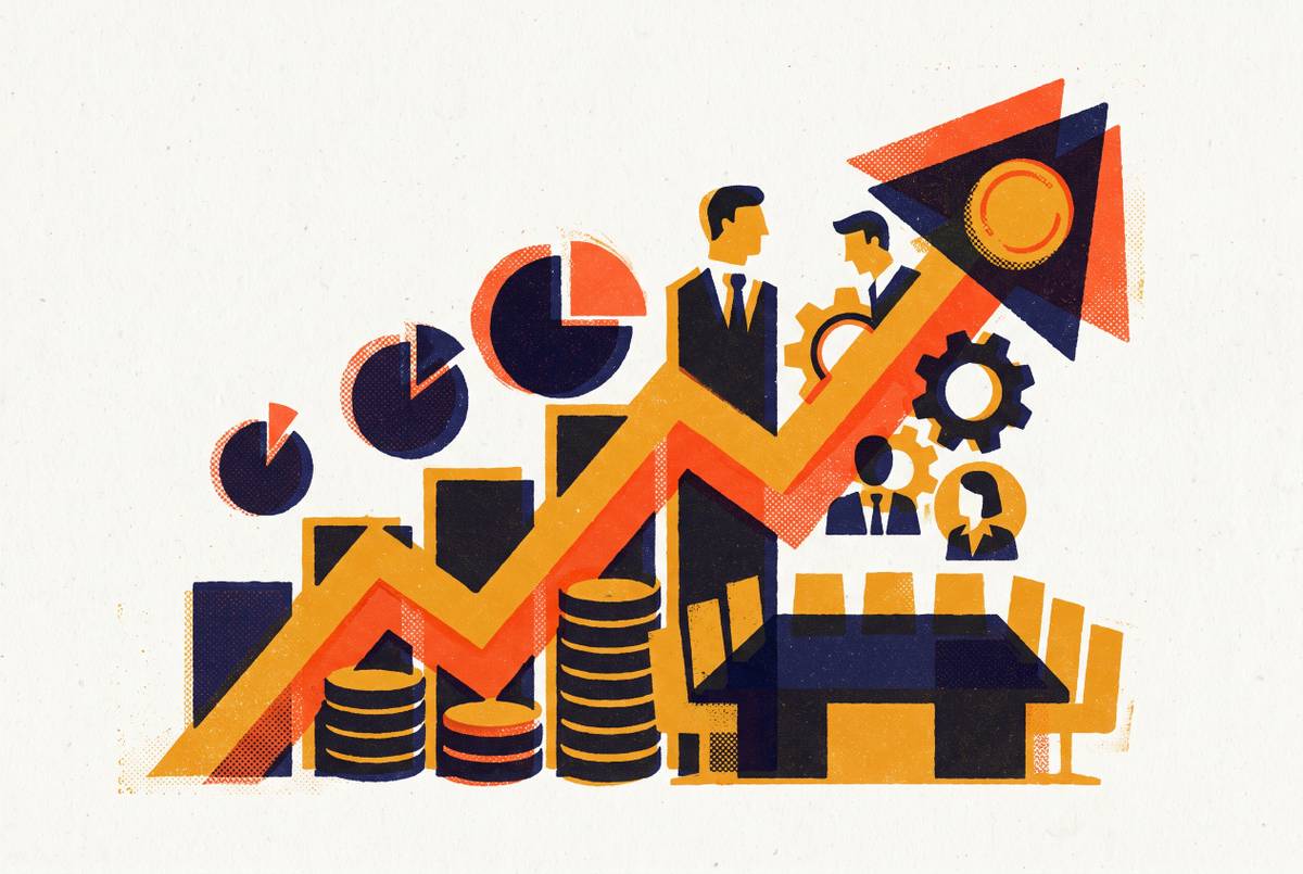 Cover illustration for “Measuring Content Marketing ROI for the C-Suite”